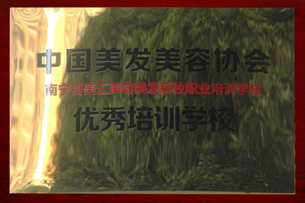 中国美发美容协会优秀培训学校